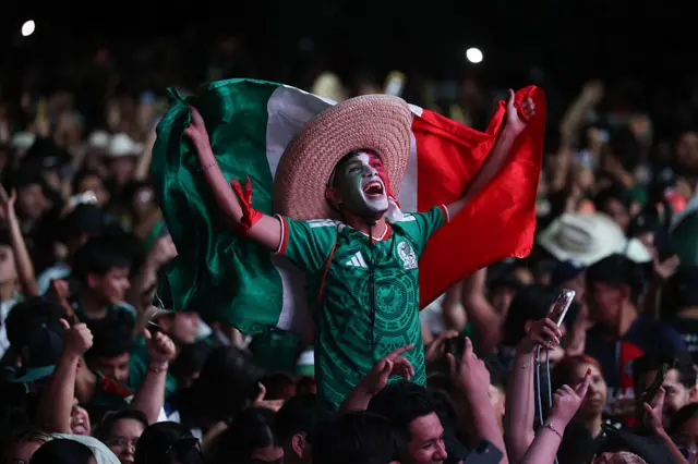 Fans in Monterrey
