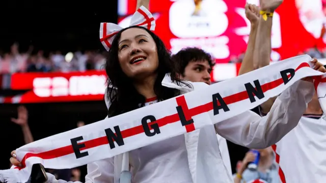 England fan in America