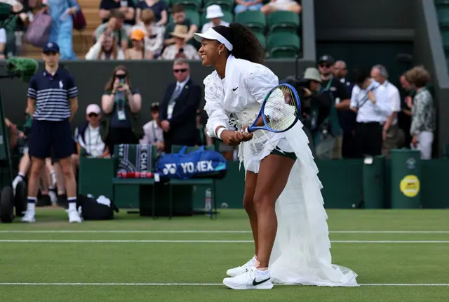 Naomi Osaka at Wimbledon 2026