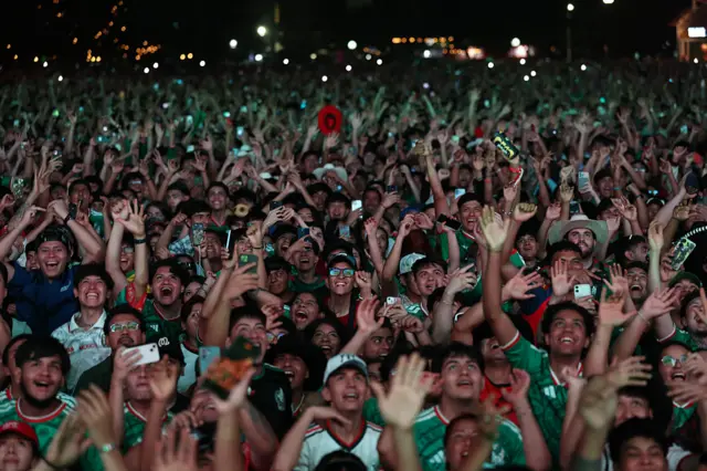 Fans in Monterrey
