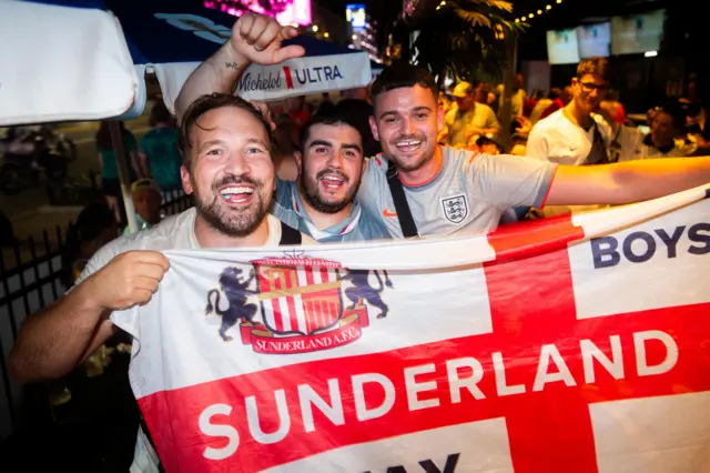 England fans in Atlanta