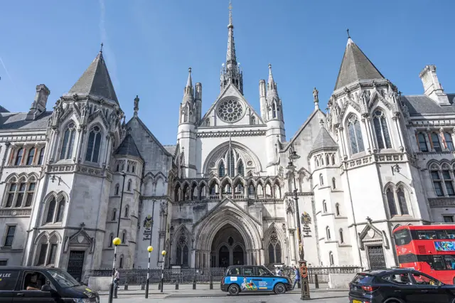 Royal Courts of Justice, High Court and Court of Appeal of England and Wales in the Strand in Westminster