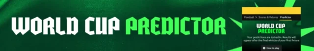 World Cup Prediction BBC Banner