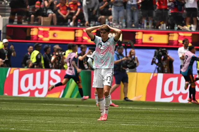 Belgium dejected