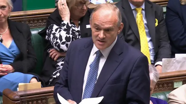 Lib Dem leader Ed Davey