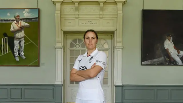 Nat Sciver-Brunt at Lord's