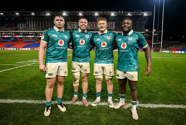 Billy Bohan, Sean Hansen, Bryn Ward and Sam Illo