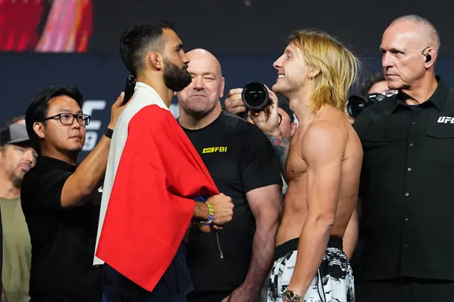 Benoit Saint-Denit and Paddy Pimblett