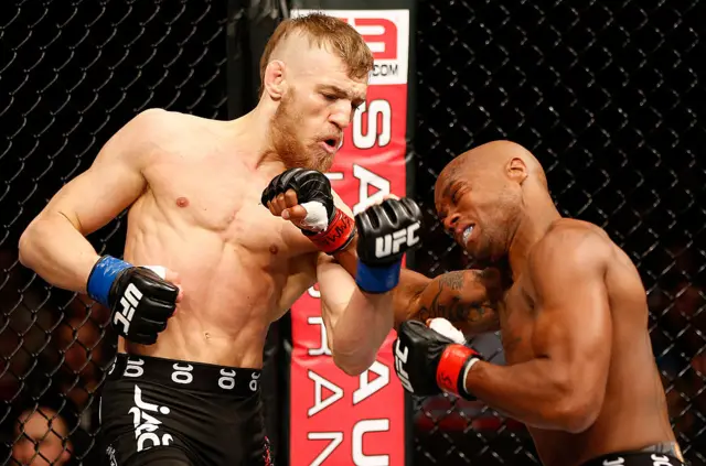 Conor McGregor and Marcus Brimage