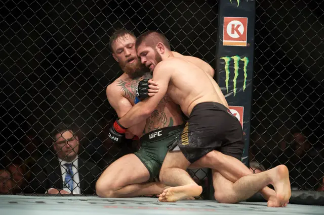 Conor McGregor and Khabib Nurmagomedov