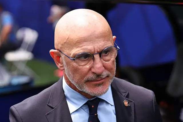 Spain head coach Luis de la Fuente
