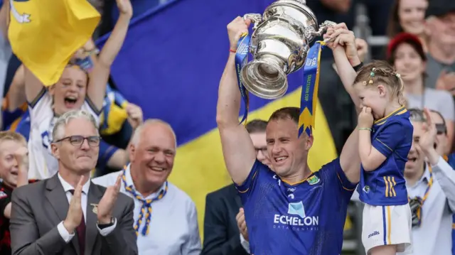 Wicklow celebrating