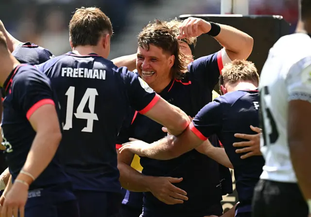 Benhard Janse van Rensburg scores