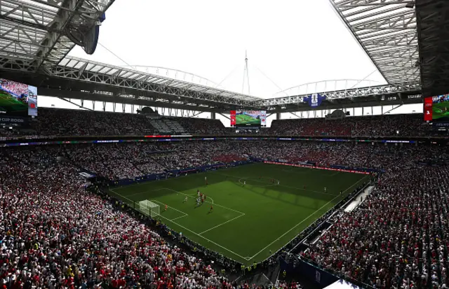 General view inside the stadium