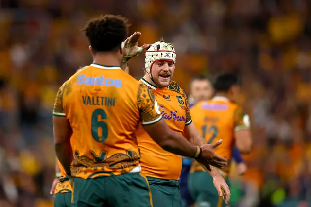 Fraser McReight celebrates