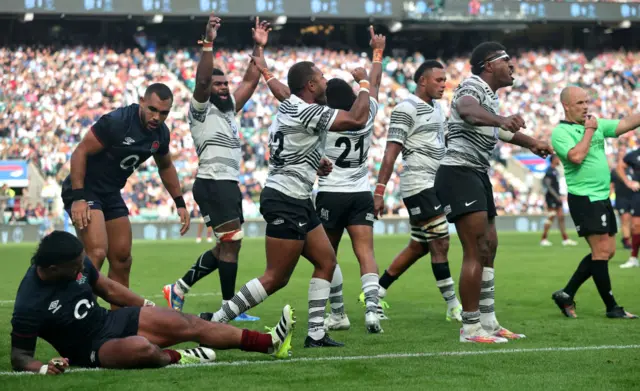 Fiji beat England