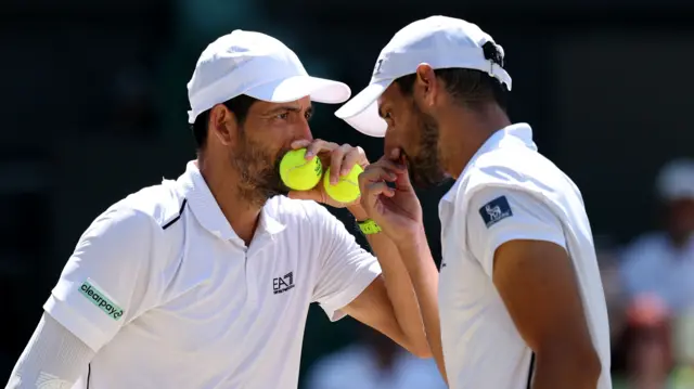 Marcelo Arevalo and Mate Pavic in conversation
