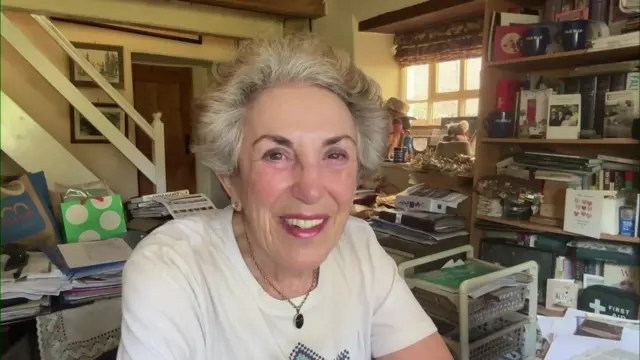 edwina currie in her home in stockport
