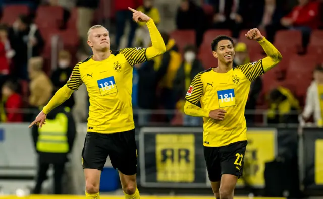 Erling Haaland and Jude Bellingham