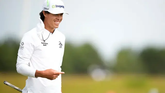 Johnny Keefer is heading down to the Open after a stellar weekend