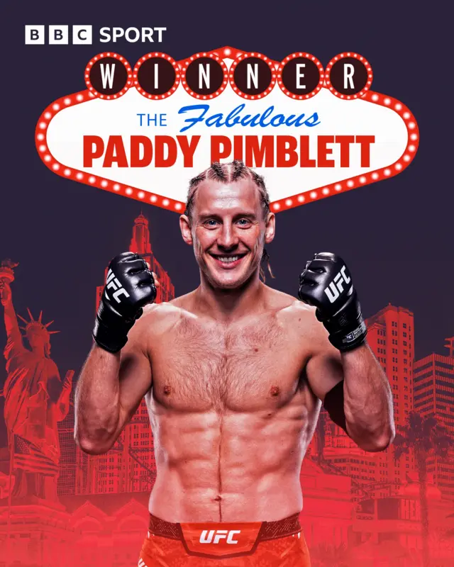 Paddy Pimblett holds up his fists