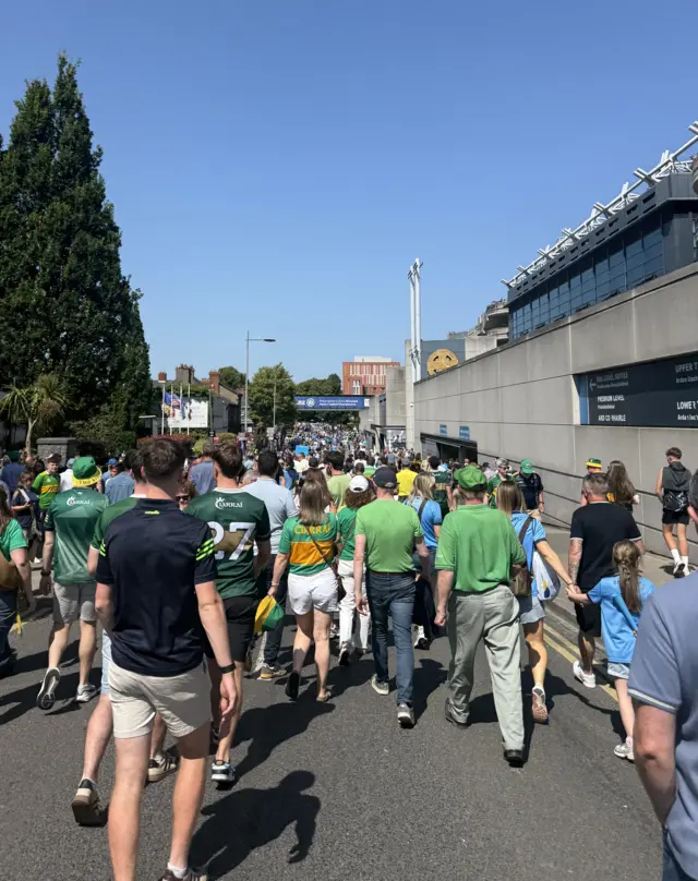 Fans at Croke Park