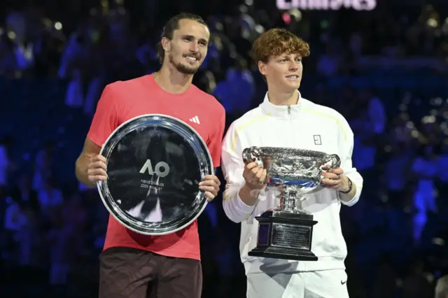 Alexander zverev and Jannik Sinner