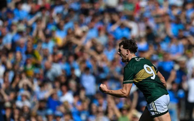 Sean O'Brien celebrates