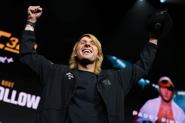 Paddy Pimblett smiling