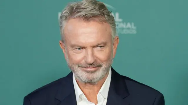 Sam Neill attends the Los Angeles Premiere of Peacock's new series "Apples Never Fall" at Academy Museum of Motion Pictures on March 12, 2024 in Los Angeles, California.