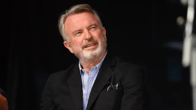 ile photo dated 14/09/19 of Sam Neill during the Peaky Blinders Festival in Birmingham