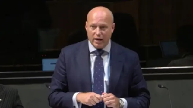 Dan Thomas in the Senedd
