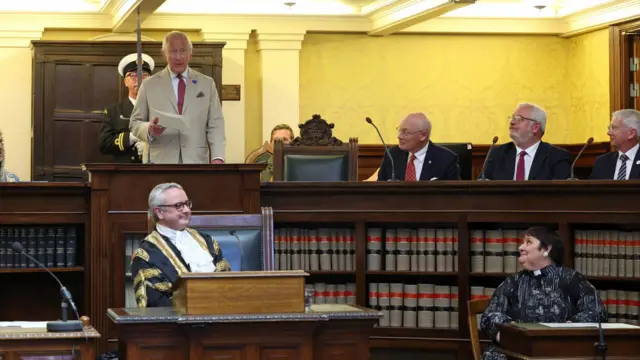 King Charles addresses Tynwald