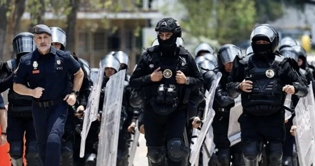 US police