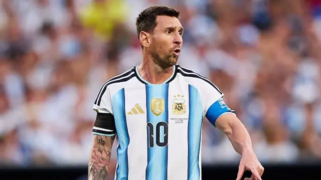 Lionel Messi for Argentina