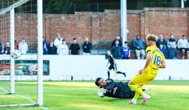 Kai Fotheringham scores for St Johnstone