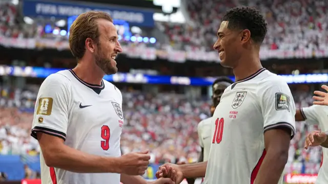 Harry Kane and Jude Bellingham