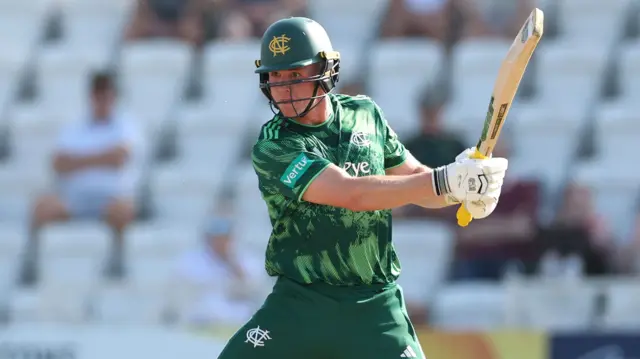 Jack Haynes batting