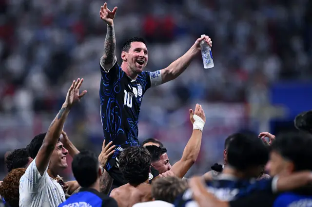Argentina celebrate