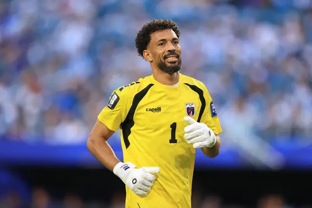 Cape Verde goalkeeper Vozinha