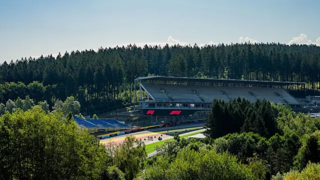 view of the Spa-Francorchamps circuit