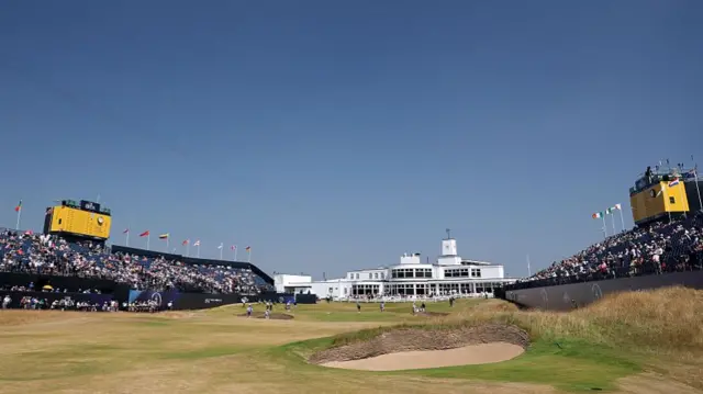 The 18th at Royal Birkdale