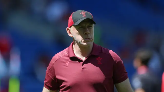 Wales head coach Steve Tandy
