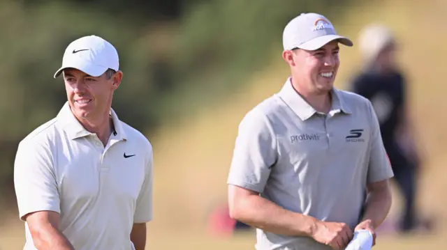 Rory McIlroy and Matt Fitzpatrick