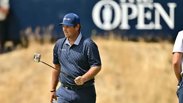 Patrick Reed at the Open
