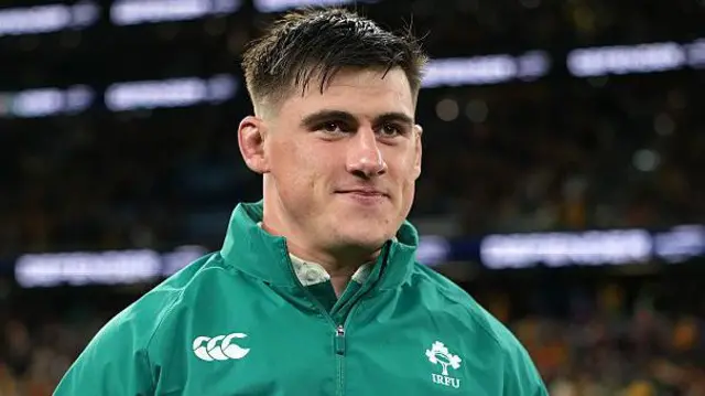 Ireland hooker Dan Sheehan