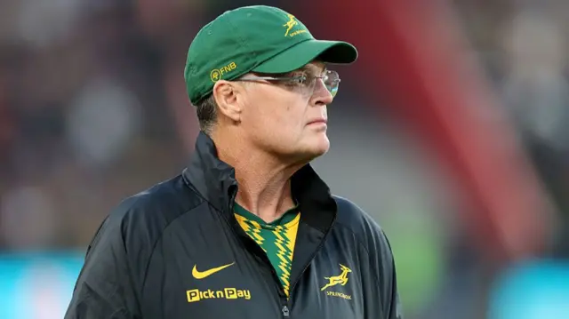 South Africa head coach Rassie Erasmus