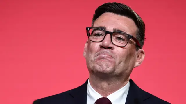 Andy Burnham speaks after being confirmed as the Labour Party's new leader