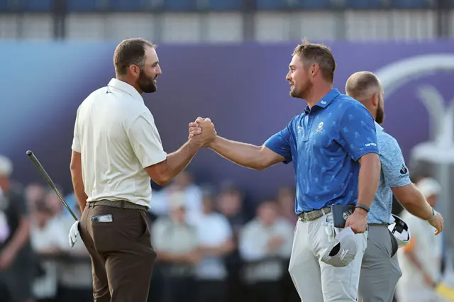 Scottie Scheffler and Bryson DeChambeau