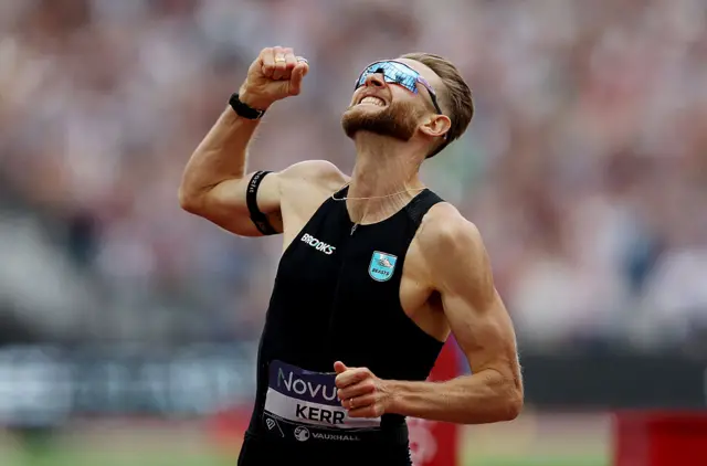 Josh Kerr breaks world record